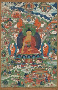 曼陀罗万神殿，约1700年。 作者 不明