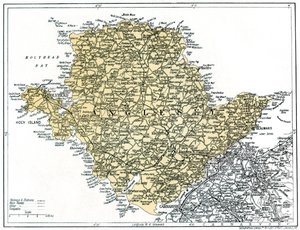 安格尔西地图，1924-1926年 作者 不明