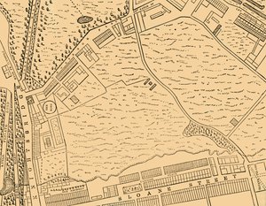Belgravia地图，1814年，c1876年。 作者 不明