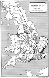 1892年英国的地图 作者 不明