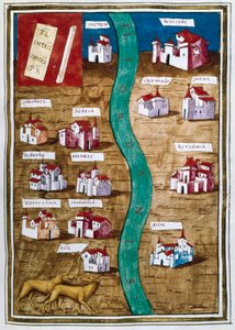 Map of Palestine (miniature) 作者 不明
