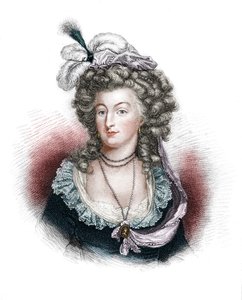 玛丽·安托瓦内特（Marie Antoinette），法国路易十六皇后，1843年 作者 不明