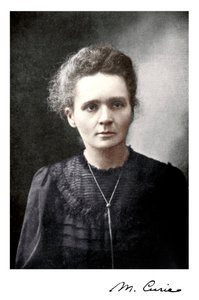 玛丽·居里（Marie Curie），波兰裔法国物理学家，1917年 作者 Unbekannt