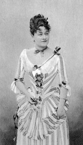玛丽·格里西耶·蒙巴松（Marie Grisier Montbazon），法国女高音和女演员，1877年 作者 不明