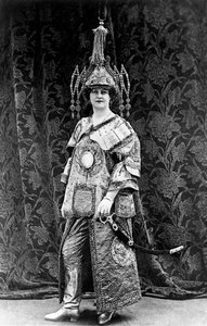 玛丽·斯图霍尔姆（Marie Studholme）1875-1930，英国女演员，1900年代 作者 不明