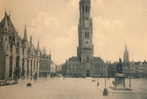市场广场，c1910 作者 不明