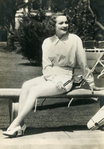 玛琳·迪特里希（Marlene Dietrich），1938年。 作者 不明