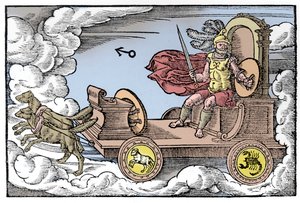 火星，罗马战争之神，1569年 作者 不明