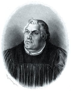 马丁·路德（Martin Luther），新教教会改革者，1903年 作者 不明