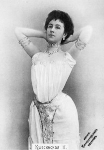 Matilda Kschessinska在芭蕾舞剧《法老王的女儿》中饰演Aspicia公主 作者 不明
