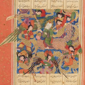 Matla ul-Anwar的上升之光，作者：Amir Khusrau Dihlavi，c。 1500。 作者 不明