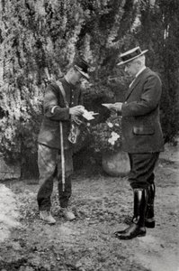 莫里斯·梅特林克（Maurice Maeterlinck），比利时剧作家，诗人和散文作家，1915年 作者 不明