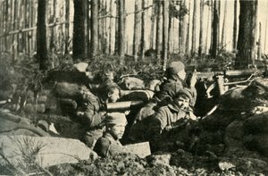 马克西姆在1915年第一次世界大战（11920年）在英国战线上的行动 作者 不明