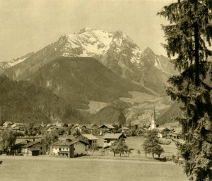 奥地利Zillertal的迈尔霍芬（Mayrhofen），约建于1935年。 作者 不明