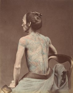 机械师的纹身，1870年代。 作者 不明