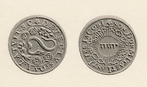 纪念火药发现的纪念章，1605年，1904年 作者 不明