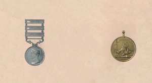 1911年，印度战役勋章 作者 不明