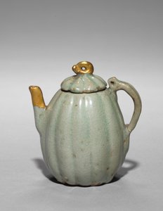 瓜形酒壶，1100-1200年代。 作者 不明