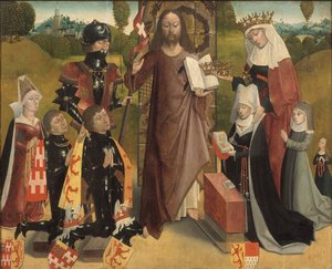 Haamstede Raas勋爵的纪念牌，1452年至1465年之间 作者 不明