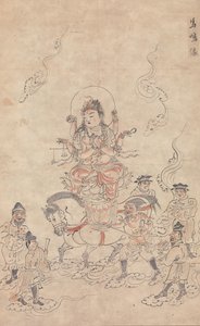 孟约-波松，12世纪。 作者 不明