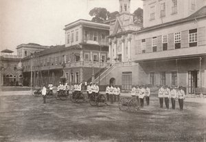 宪兵：机枪区，1914年 作者 不明
