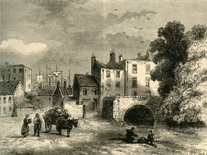 Mill Pond桥，1826年，c1878年。 作者 不明