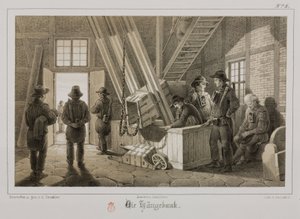 Migodi, Metal Ores Pithead wa mgodi, Germany, c 1851 作者 不明