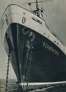 1935年建于1937年的德国劳埃德线远东航线的现代班轮 作者 不明