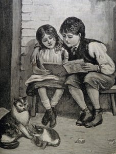 妈妈的图画书。来自1892年的巴纳瓦南。 作者 不明