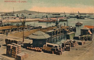 蒙得维的亚-El Puerto，c1900 作者 不明