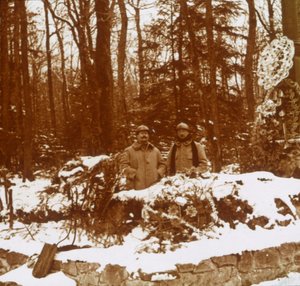 猎人纪念碑，Chipotte Pass，法国东部，c1914-c1918 作者 不明