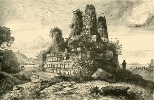 霍拉斯和居里亚纪念碑，1890年。 作者 不明