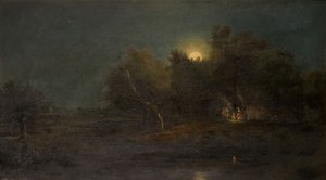 月光景象，1800-1850。 作者 不明