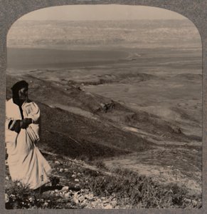 摩西对希提姆山谷的看法，摄于1900年 作者 不明