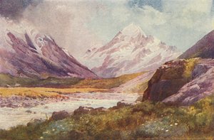 1924年，新西兰库克山 作者 不明