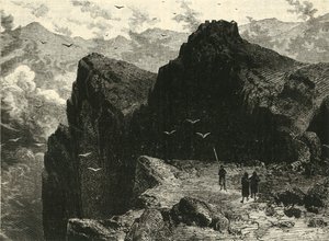 伊庇鲁斯山景，1890年。 作者 不明