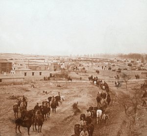 装甲的士兵，法国北部索姆皮特，c1914-c1918 作者 不明