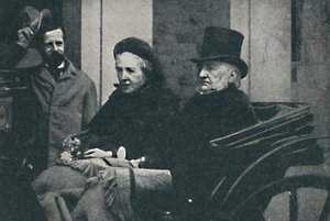 1900年大选，1892年，格拉德斯通夫妇驾车穿越格拉斯哥 作者 不明
