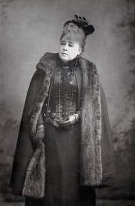 班克罗夫特·尼·玛丽·威尔顿夫人（1840-1921），英国女演员，大约1890年 作者 不明