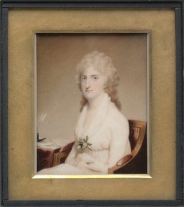 理查德-彼得斯夫人阿比盖尔-维林，约1803年。 作者 不明