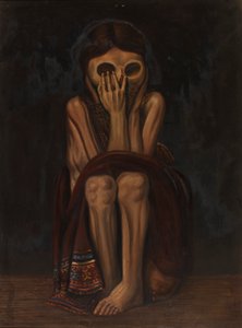来自坟墓的木乃伊，约1890-1892年。 作者 不明