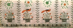 1928年，美国缅因州萨科市格兰特家庭住宅中的壁画。 作者 不明