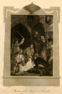1792年，1816年，谋杀德兰巴勒公主。 作者 不明