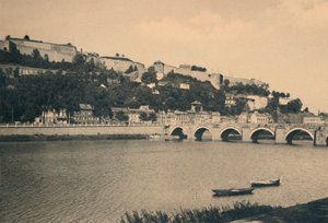 那慕尔城堡和蓬·德·詹姆斯（c1900） 作者 不明