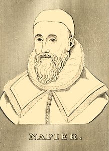 纳皮尔（Napier），1550年至1617年，1830年。 作者 不明