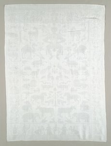 餐巾角1675年。 作者 不明
