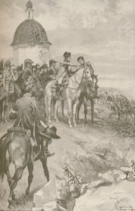 拿破仑和他的工作人员在奥斯特里茨，1896年 作者 不明