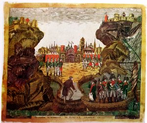 拿破仑抵达圣赫勒拿岛，1815年 作者 不明