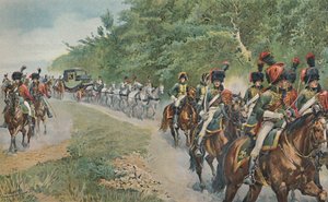 拿破仑旅行方式，c1800，1896。 作者 不明