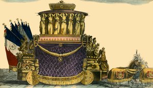 拿破仑葬礼马车，1840年，1921年。 作者 不明